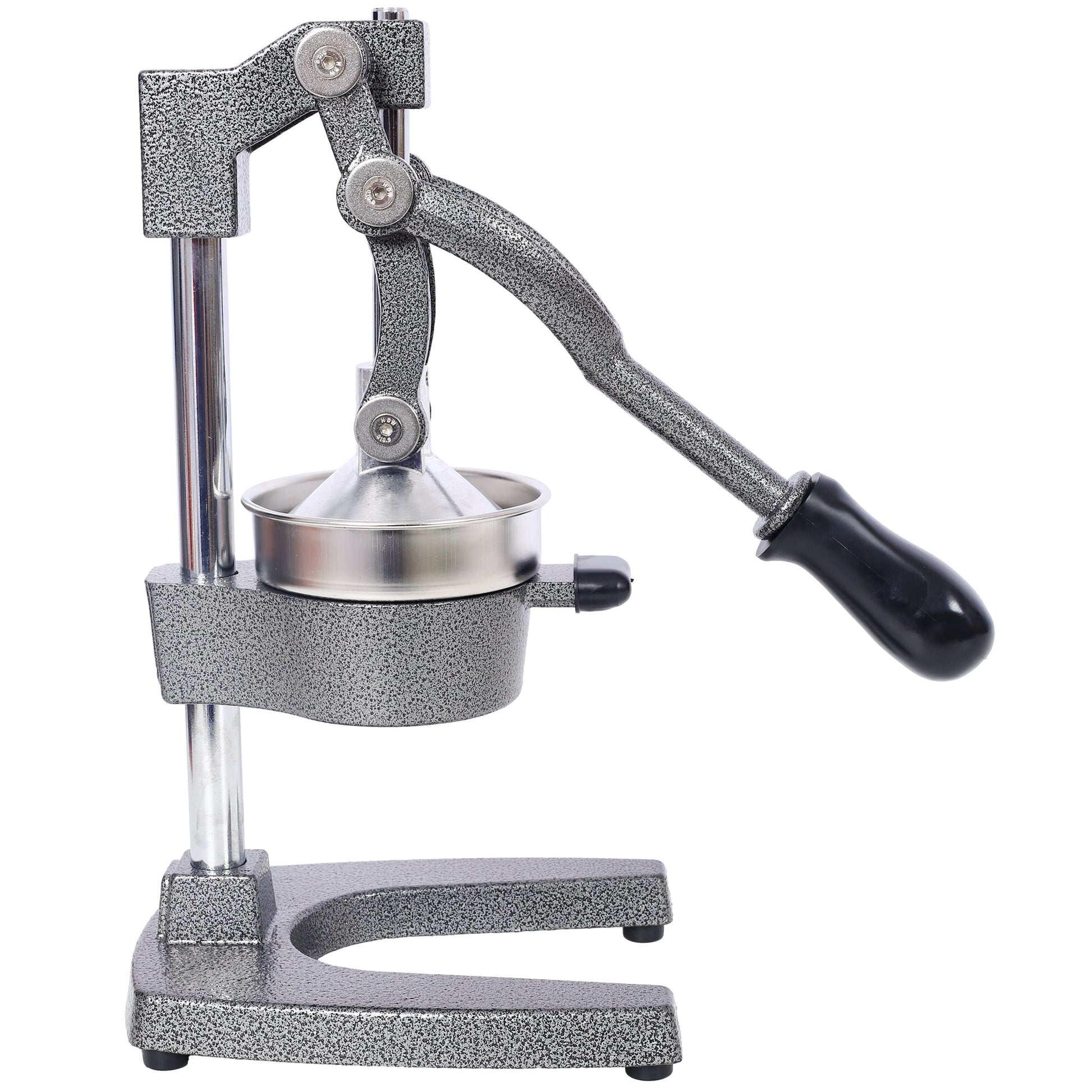 Experience Freshness with Our Heavy-Duty Grey Cast Iron Citrus Juicer - Extra-Large Manual Press for Effortless Juice Extraction