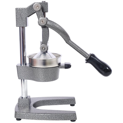Experience Freshness with Our Heavy-Duty Grey Cast Iron Citrus Juicer - Extra-Large Manual Press for Effortless Juice Extraction