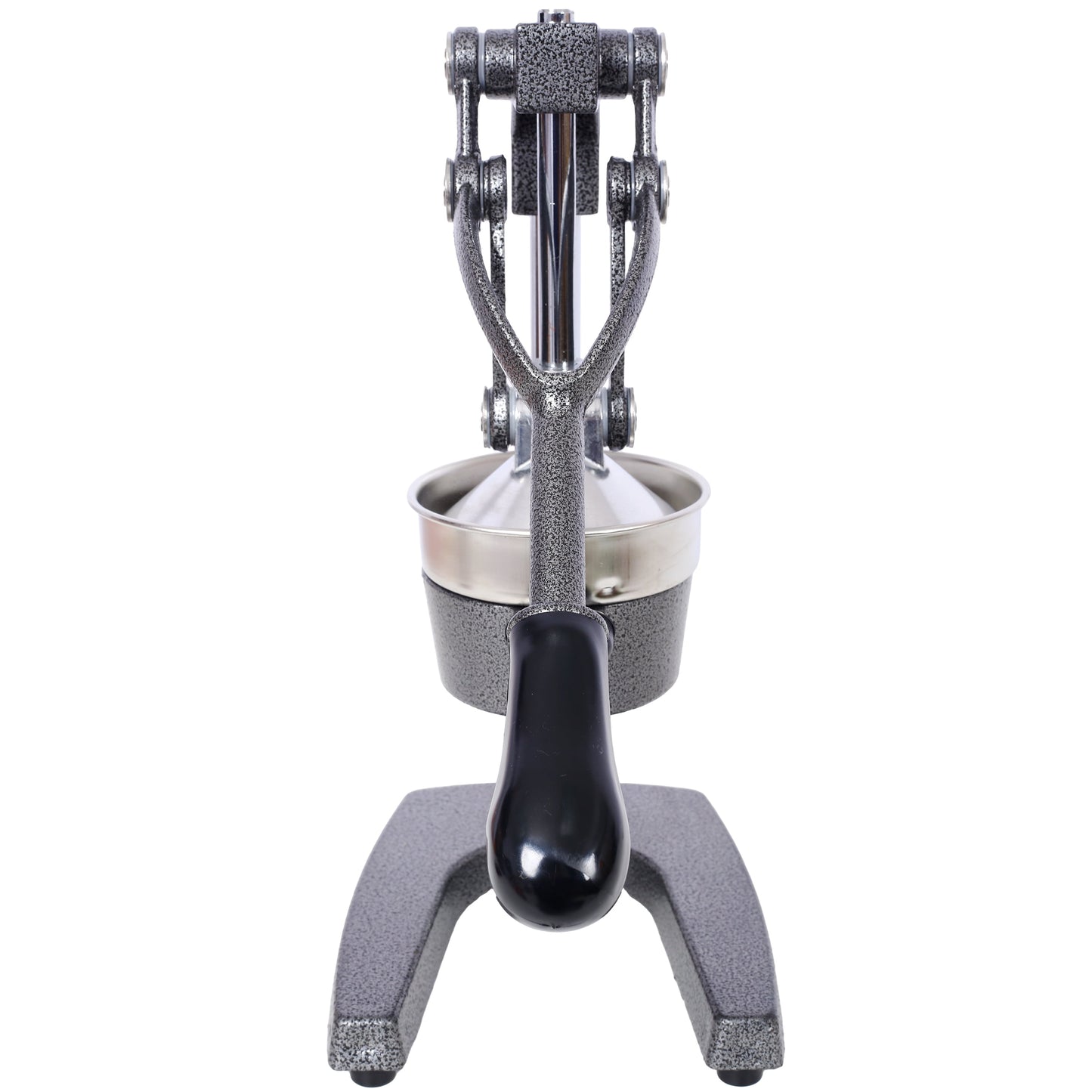 Experience Freshness with Our Heavy-Duty Grey Cast Iron Citrus Juicer - Extra-Large Manual Press for Effortless Juice Extraction