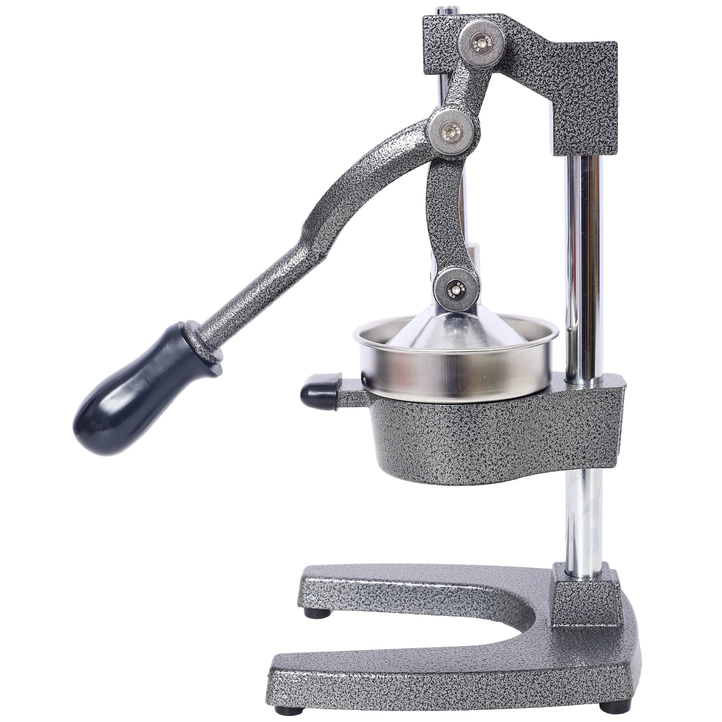 Experience Freshness with Our Heavy-Duty Grey Cast Iron Citrus Juicer - Extra-Large Manual Press for Effortless Juice Extraction