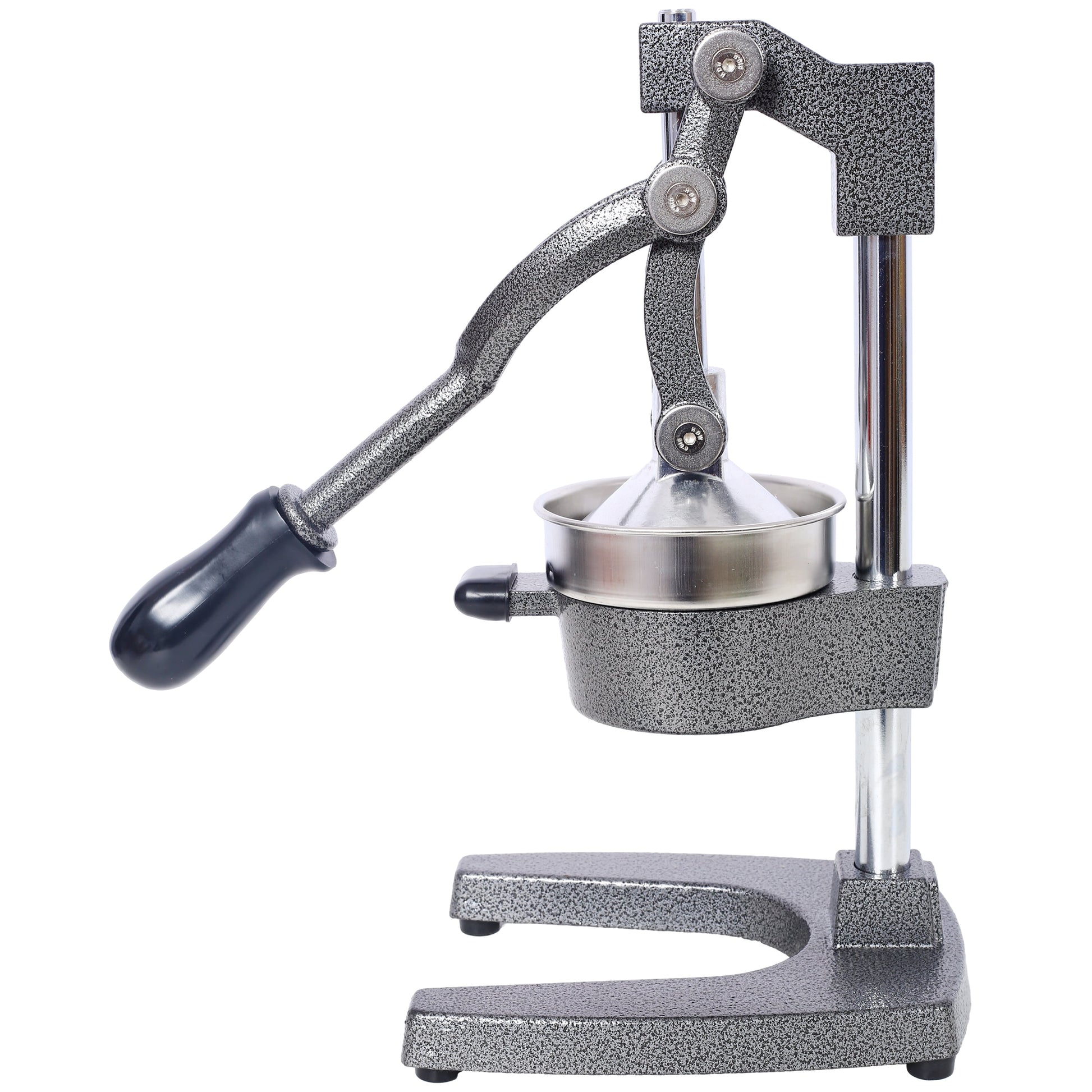 Experience Freshness with Our Heavy-Duty Grey Cast Iron Citrus Juicer - Extra-Large Manual Press for Effortless Juice Extraction