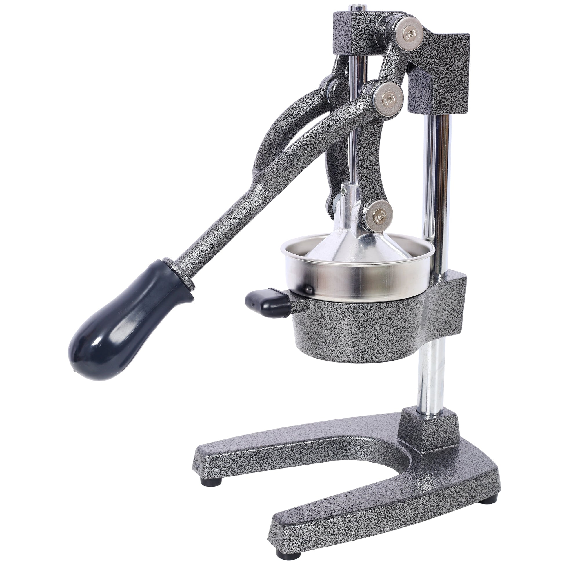 Experience Freshness with Our Heavy-Duty Grey Cast Iron Citrus Juicer - Extra-Large Manual Press for Effortless Juice Extraction